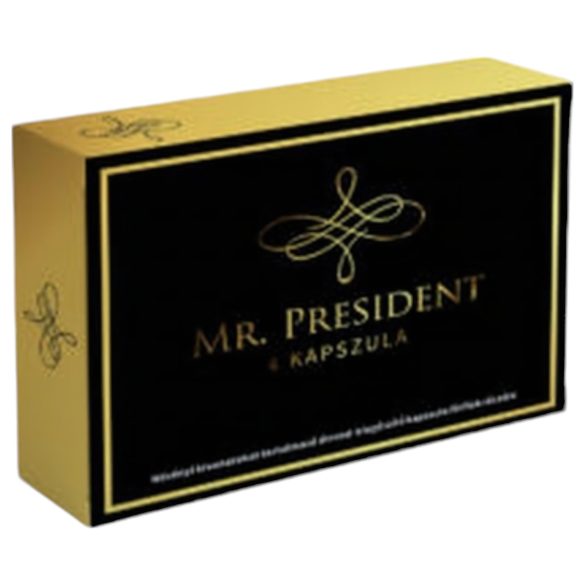 Mr. President - étrend kiegészítő kapszula férfiaknak (4db)