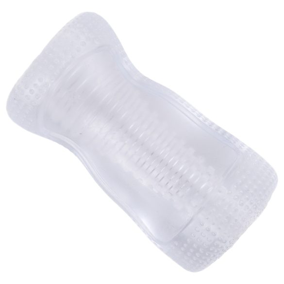 Desirel Vertigo - maszturbátor bordázott belsővel (átlátszó)