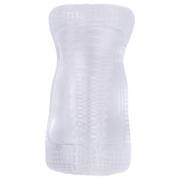 Desirel Vertigo - maszturbátor bordázott belsővel (átlátszó)