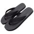 Flip-flop papucs - fütyi talppal - fekete