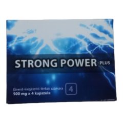   Strong Power Plus - étrend-kiegészítő kapszula férfiaknak (4db)