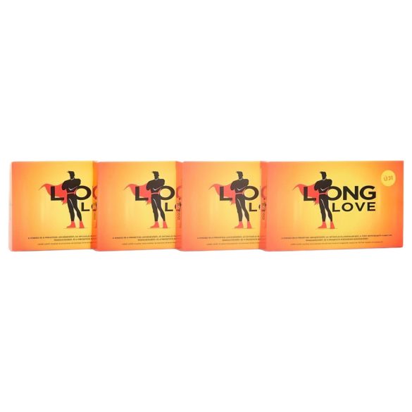 Long Love - magömlést késleltető étrend kiegészítő (4db)