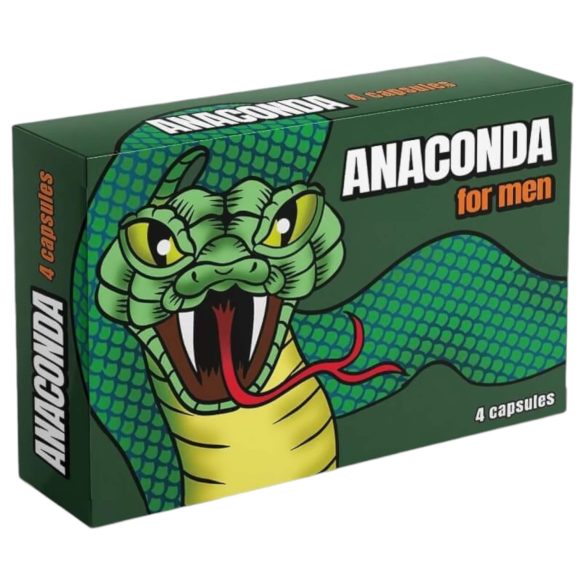 Anaconda - természetes étrend kiegészítő férfiaknak (4db)