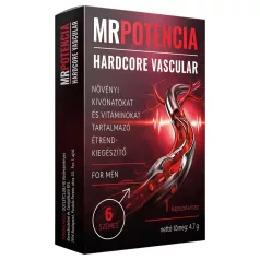   MrPotencia Hardcore Vascular - étrend kiegészítő kapszula férfiaknak (6 db)