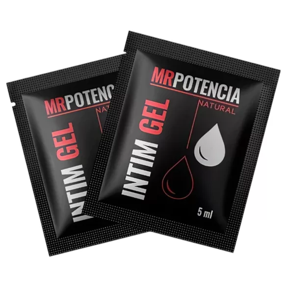 MrPotencia Intim Gel - vízbázisú síkosító (5ml)