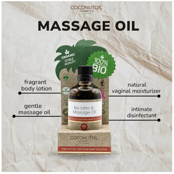 Coconutoil - bio Intim & Masszázsolaj (80 ml)
