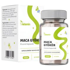 Netamin Maca 500 mg - étrend kiegészítő kapszula (60db)
