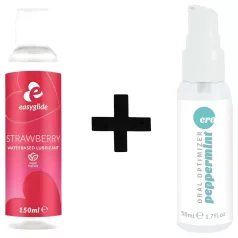 Orálszex kezdőszett pároknak (gél, síkosító)