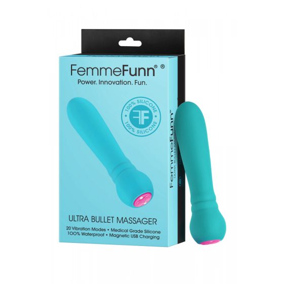 FemmeFunn Ultra Bullet - prémium rúdvibrátor (türkiz)