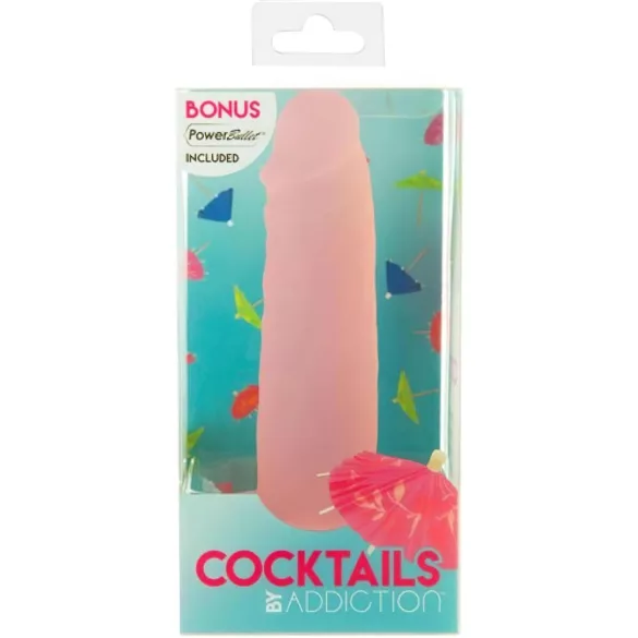 Addiction Cocktails - tapadókorongos dildó (barack)