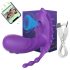 AlvUp - okos, szívó rezgő, hordható vibrátor (lila)