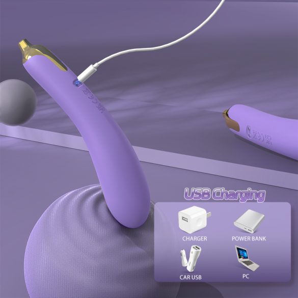 Sex HD - padlizsán vibrátor (lila)