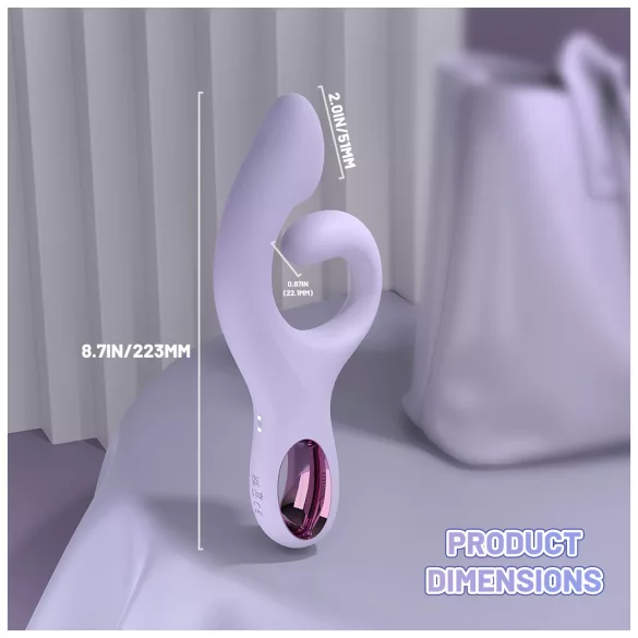 Sex HD - csiklókaros G-pont vibrátor (lila)