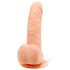 Baile Barbara Mark - élethű, forgó vibrátor - 15cm (natúr)