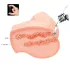 Crazy Bull - élethű, vibrációs műpopsi maszturbátor (testszínű)