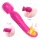 Sex HD Iris - 2 motoros melegítő masszírozó vibrátor (pink)
