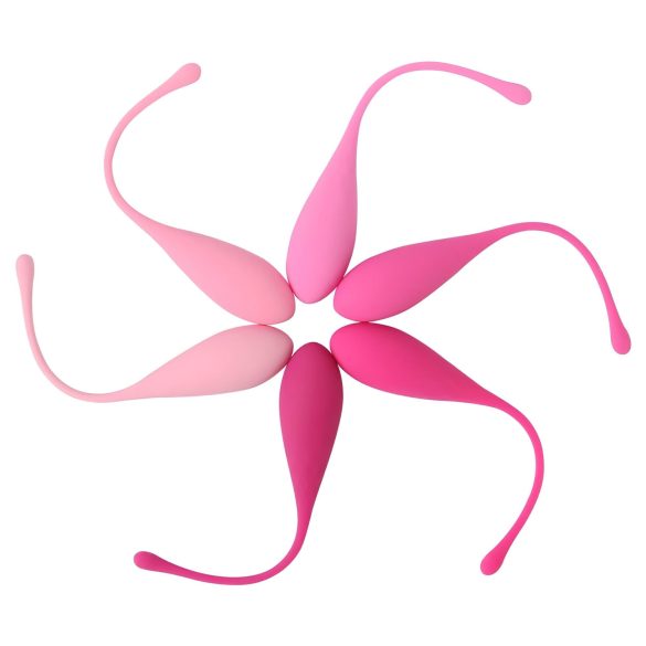 Sex HD Eggs - 6 db-os gésagolyó szett (pink)