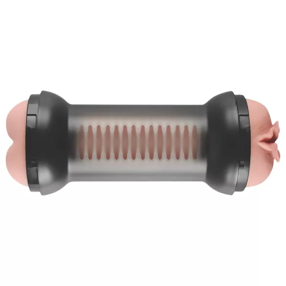 Lovetoy - punci és popsi maszturbátor (testszínű)