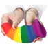 Lovetoy Prider - anál tágító plug - 15 cm (szivárvány)