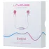 Lovense Gemini - App-vezérelt vibrációs mellbimbó csipesz (pink)