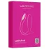 Lovense Lush Anal - App-vezérelt análvibrátor, LED-es - pink