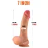 FeelSkin - ultra realisztikus dildó - natúr (18 cm)