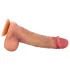 FeelSkin - ultra realisztikus herés dildó - natúr (21 cm)