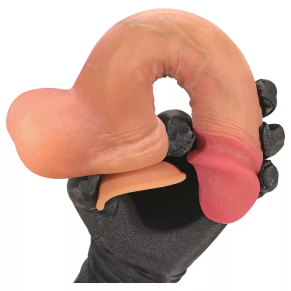 FeelSkin - ultra realisztikus dildó - natúr (23 cm)