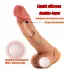 FeelSkin - ultra realisztikus herés dildó - natúr (18,5 cm)