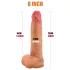 FeelSkin - ultra realisztikus herés dildó - natúr (20,5 cm)
