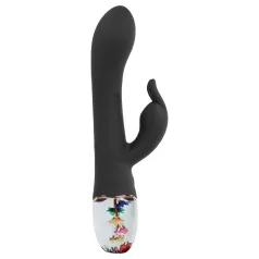 LOVISS Flower - csiklókaros G-pont vibrátor (fekete)