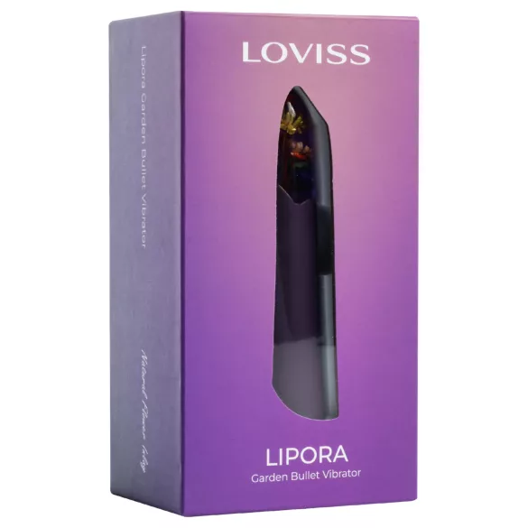 LOVISS Flower - mini rúdvibrátor (lila)