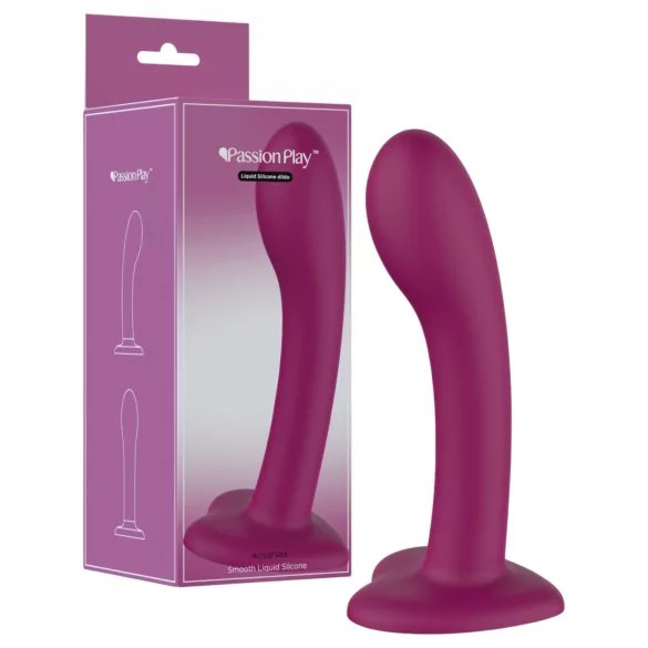 Passion Play - puha, folyékony szilikon dildó (lila)