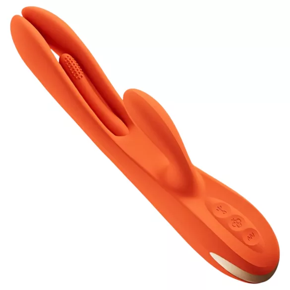 Honey Play Box Terri - App-vezérelt csiklókaros vibrátor (narancs)