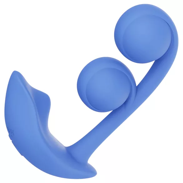 Honey Play Box Melody - okos, gyöngyös 2in1 vibrátor (kék)