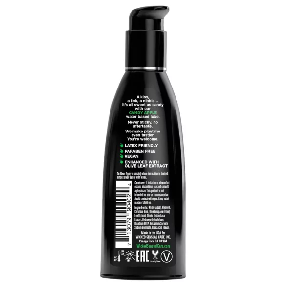 Wicked - vízbázisú síkosító - karamelizált almás (60 ml)