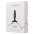 LOVENSE Hush 2 XS - akkus kis anál vibrátor (25 mm, fekete)