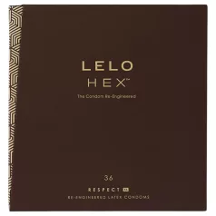 LELO Hex Respect XL - luxus óvszer (36db)