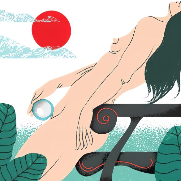 LELO Ora 3 - orálszex szimulátor és csikló vibrátor (türkiz)