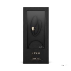 LELO Tiani Duo - szilikon párvibrátor (fekete)