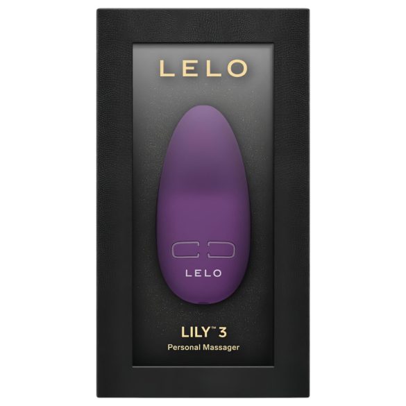 LELO Lily 3 - akkus, vízálló csikló vibrátor (sötét lila)
