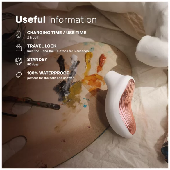 LELO Sona 3 - hanghullámos csiklóizgató (lila)