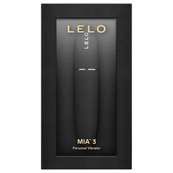 LELO Mia 3 - utazó rúzs vibrátor (fekete)