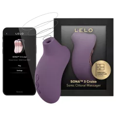 LELO Sona 3 Cruise - hanghullámos csiklóizgató (lila)