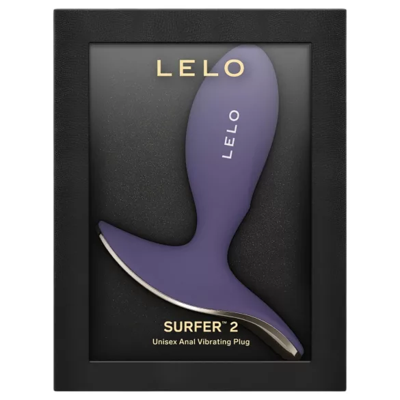 LELO Surfer - okos vibrációs anál plug (lila)
