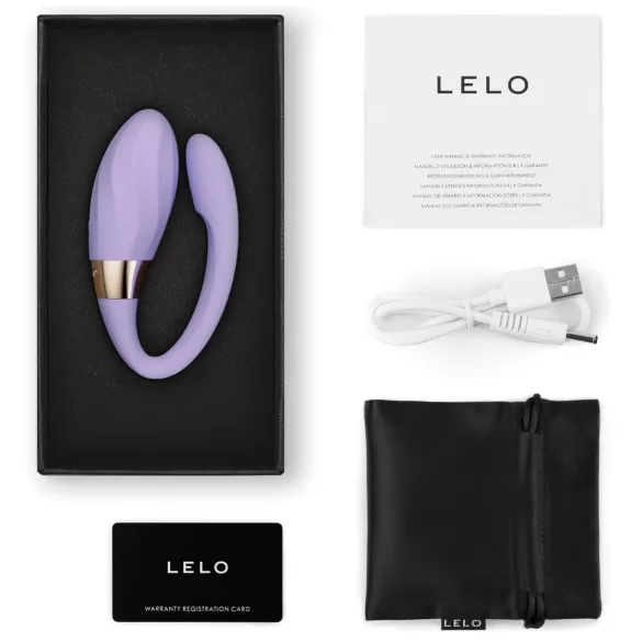 LELO Tiani Twist - okos párvibrátor (lila)