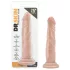 Dr. Skin 7,5 - tapadókorongos élethű dildó (natúr, 19 cm)