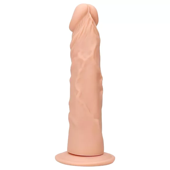 RealRock Dong 7 - élethű dildó (17 cm, testszínű)