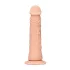 RealRock Dong 7 - élethű dildó (17 cm, testszínű)