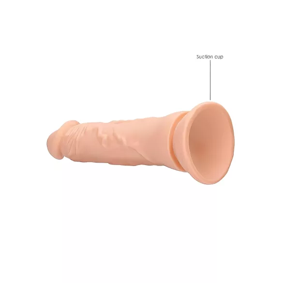 RealRock Dong 7 - élethű dildó (17 cm, testszínű)